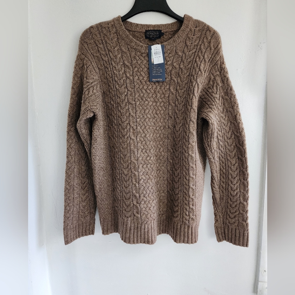 Pendleton Fisherman Cable Knit Sweater